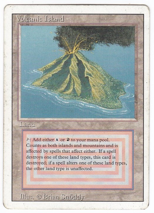 MTG Volcanic island リバイズド 英語